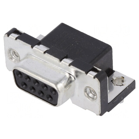 Conector D-Sub 9-Pin Soclu Mamă PCB 90° | Electronic-mag.ro | Componente Electronice
