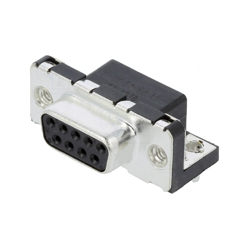 Conector D-Sub 9-Pini Mamă PCB 90° | Electronic-mag.ro | Componente Electronice Conector D-Sub 9-Pini Mamă PCB 90° | Electronic-mag.ro | Componente Electronice