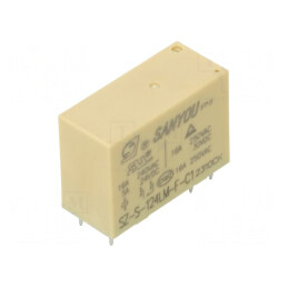 Releu Electromagnetic SPST-NO 24VDC 16A | Electronic-mag.ro | Componente Electronice
