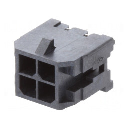 Soclu cablu-placă Micro-Fit 3.0 4 pini aurit | Electronic-mag.ro | Componente Electronice