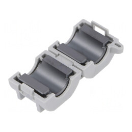 Ferită pentru cablu rotund, 21mm x 17mm x 9mm x 20mm | Electronic-mag.ro | Componente Electronice