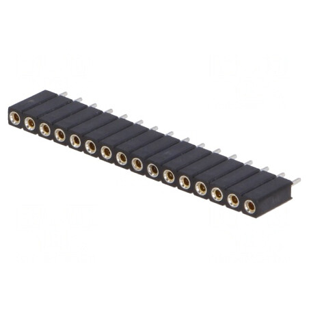 Soclu pini mamă 16 contacte 2,54mm | Electronic-mag.ro | Componente Electronice