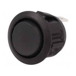 Comutator Basculant Negru 10A/250V | Electronic-mag.ro | Componente Electronice