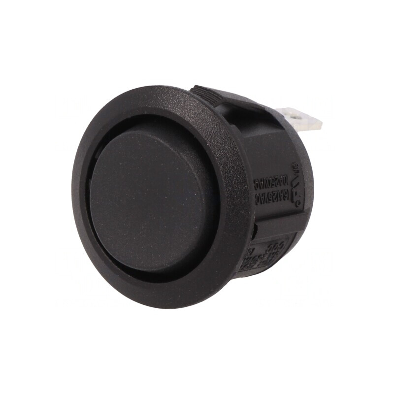 Comutator Basculant Negru 10A/250V | Electronic-mag.ro | Componente Electronice