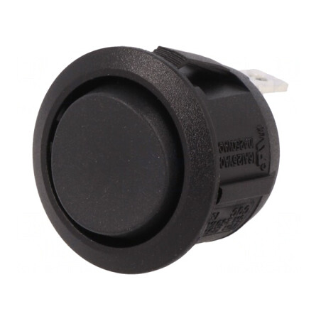 Comutator Basculant Negru 10A/250V | Electronic-mag.ro | Componente Electronice