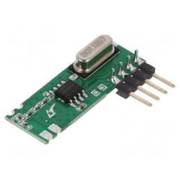 Receptor RF AM ASK/ OOK 433,92MHz -114dBm 1,8-3,6VDC | Electronic-mag.ro | Componente Electronice