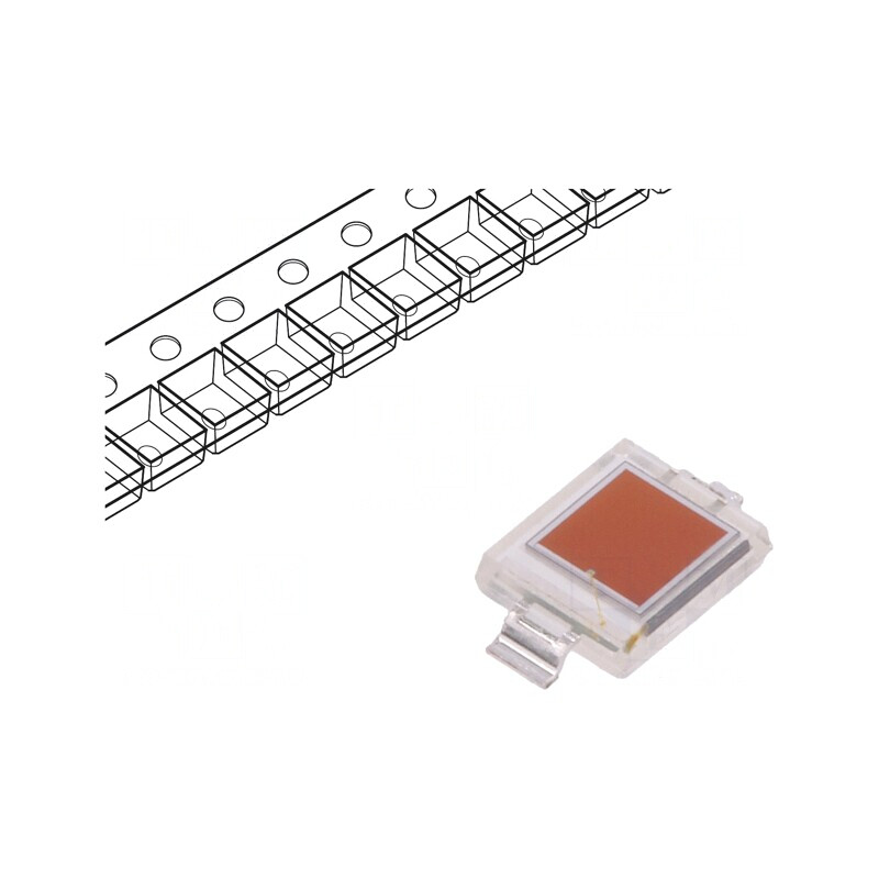 Fotodiodă IR PIN SMD 400-900nm 60° 0,1nA | Electronic-mag.ro | Componente Electronice