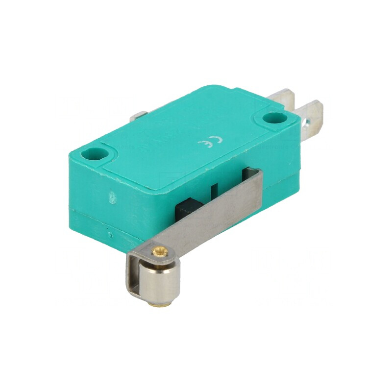 Microîntrerupător SNAP ACTION 10A 250VAC cu manetă și rolă | Electronic-mag.ro | Componente Electronice