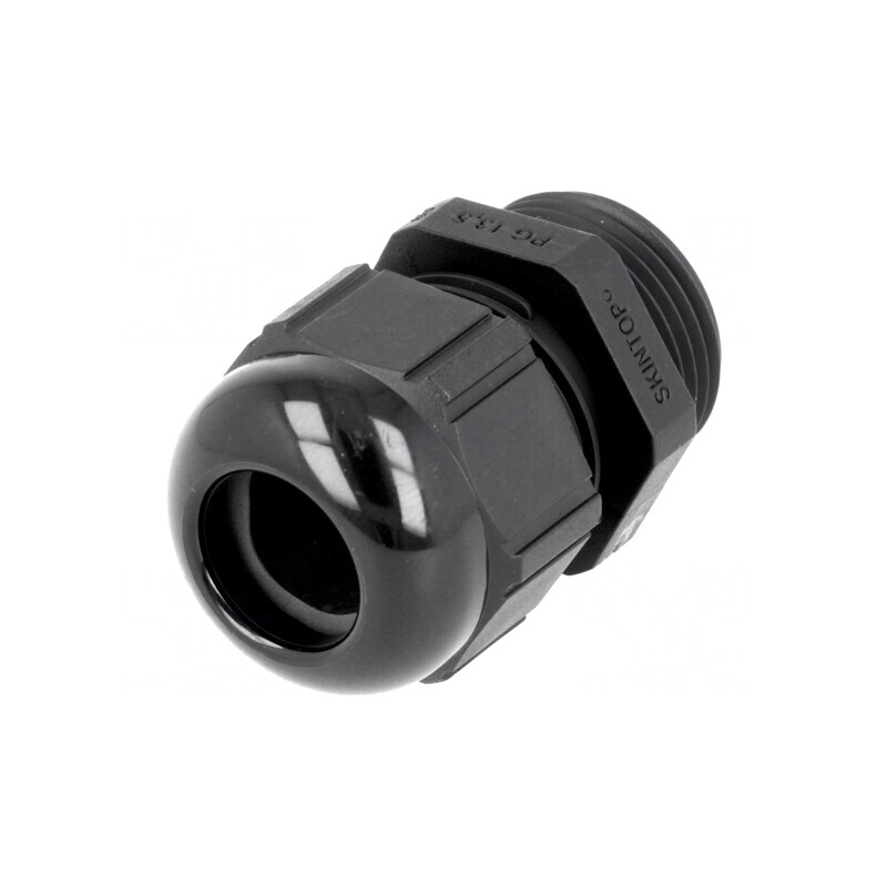Garnitură de etanșare PG13,5 IP68 neagră | Electronic-mag.ro | Componente Electronice