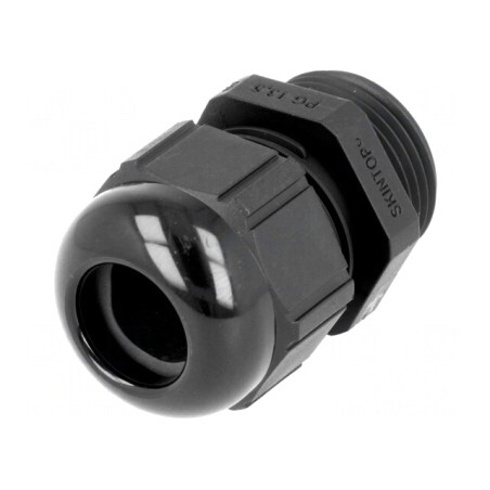 Garnitură de etanșare PG13,5 IP68 neagră | Electronic-mag.ro | Componente Electronice