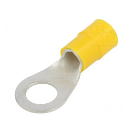 Vârf Inelar M12 13mm 25mm2 Crimpat Cablu Izolat Cupru | Electronic-mag.ro | Componente Electronice