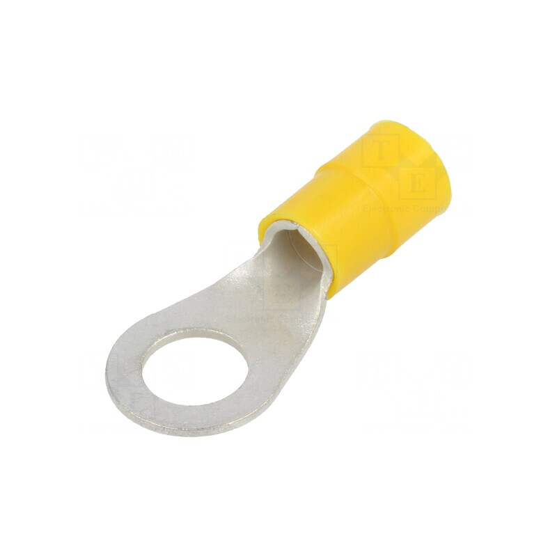 Vârf Inelar M12 13mm 25mm2 Crimpat Cablu Izolat Cupru | Electronic-mag.ro | Componente Electronice