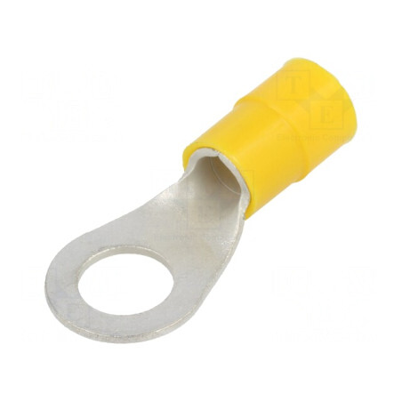 Vârf Inelar M12 13mm 25mm2 Crimpat Cablu Izolat Cupru | Electronic-mag.ro | Componente Electronice