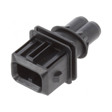 Conector Automotive JPT Tată 2 Pin Negru | Electronic-mag.ro | Componente Electronice