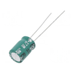 Supercondensator THT 1F 2.7VDC Ø8x13.5mm | Electronic-mag.ro | Componente Electronice