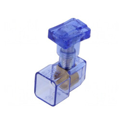 Regletă de conexiuni cu arc 10mm2 450V 1 pistă 1 bornă | Electronic-mag.ro | Componente Electronice