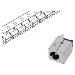 Conector de Alimentare DC 6,6/2,5mm PCB THT 7A 20V