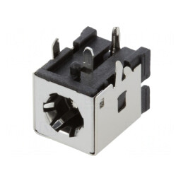 Conector Alimentare DC 5.3/2.5mm PCB THT 8A 20V