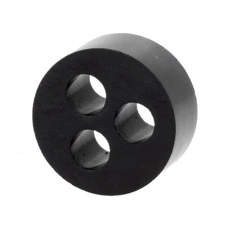 Insert Presetupă 7mm M32 IP54 Cauciuc NBR 3 Orificii | Electronic-mag.ro | Componente Electronice