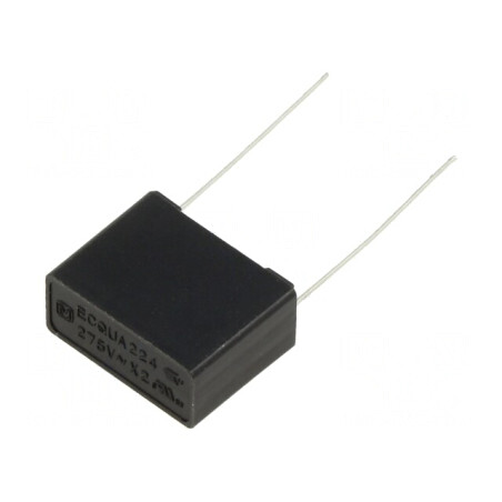 Condensator Polipropilenă THT 0,22uF 17,5x14x7,5mm | Electronic-mag.ro | Componente Electronice