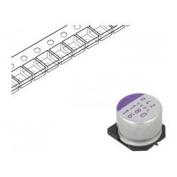 Condensator Polimeric 180uF 16V SMD