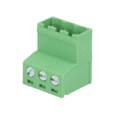 Regletă de Conexiuni 5,08mm 3 Piste | Electronic-mag.ro | Componente Electronice