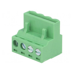 Regletă Conexiuni Deconectabilă 5mm 4 Piste Drept Mufă | Electronic-mag.ro | Componente Electronice