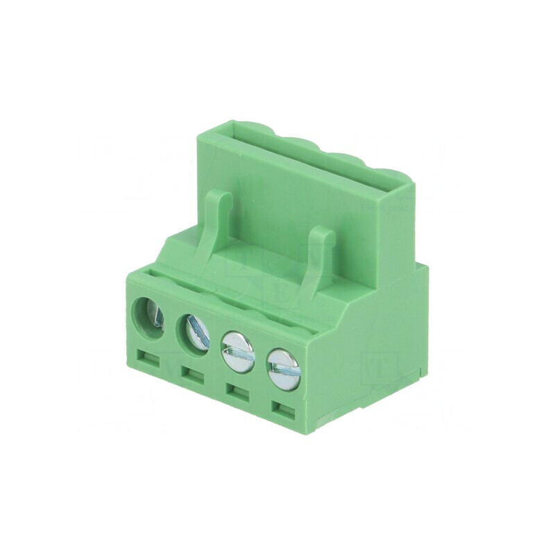 Regletă Conexiuni Deconectabilă 5mm 4 Piste Drept Mufă | Electronic-mag.ro | Componente Electronice
