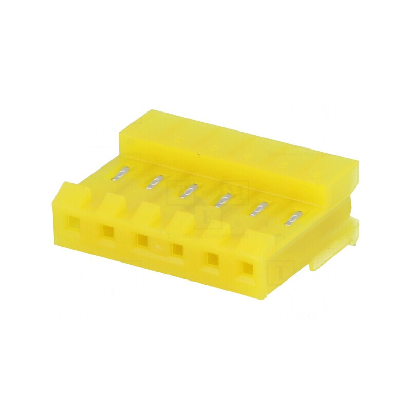 Mufă cablu-placă mamă 3,96mm 6 pini IDC | Electronic-mag.ro | Componente Electronice