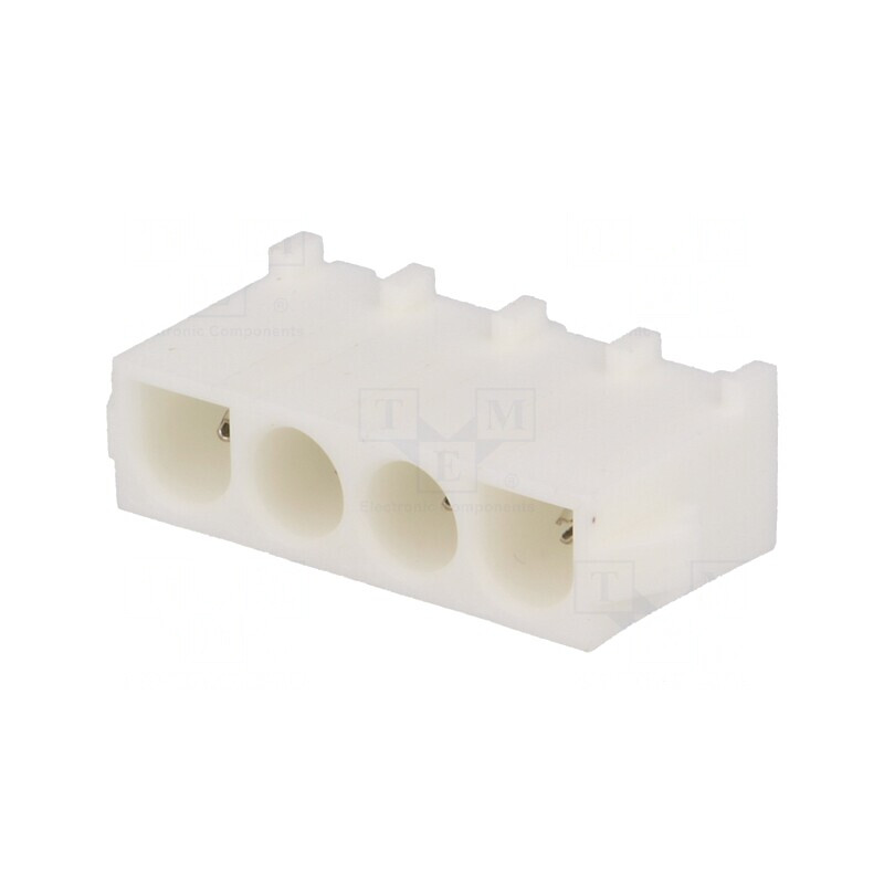 Soclu cablu-placă tată Universal MATE-N-LOK 4 pini 6,35mm | Electronic-mag.ro | Componente Electronice