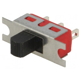 Comutator glisant SPDT 2A/250VAC 5A/28VDC ON-(ON) | Electronic-mag.ro | Componente Electronice
