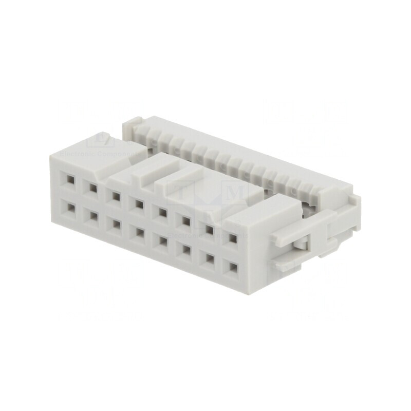 Mufă IDC Mamă 16 PIN Aurit 1,27mm | Electronic-mag.ro | Componente Electronice