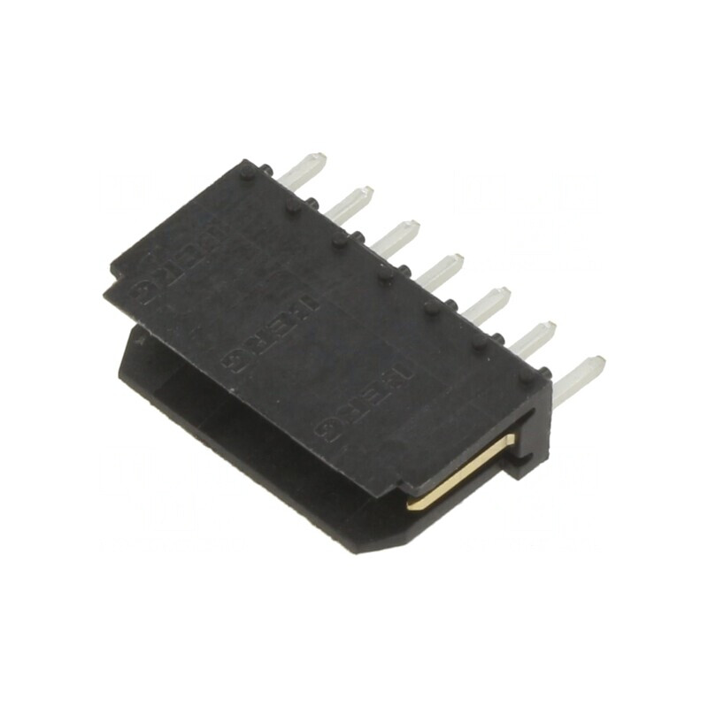 Soclu cablu-placă tată 7 pini 2,54mm THT aurit FCI | Electronic-mag.ro | Componente Electronice