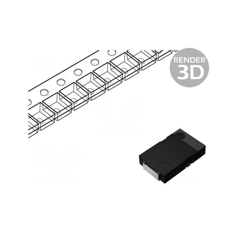 Condensator Polimeric Low ESR 330uF 2V SMD | Electronic-mag.ro | Componente Electronice