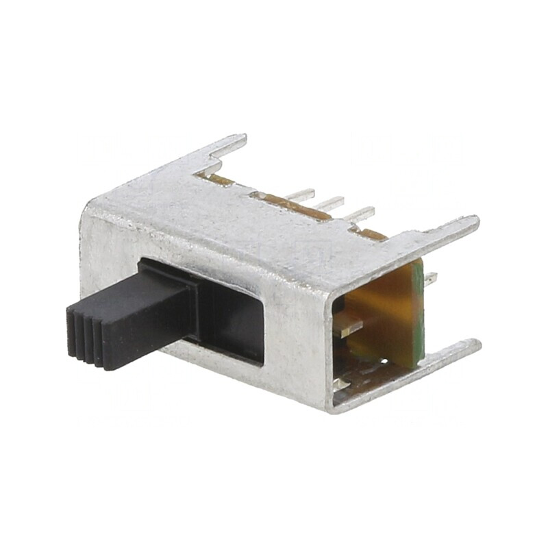 Comutator Glisant 3 Pozitii 0,2A 30VDC ON-ON-ON THT PCB | Electronic-mag.ro | Componente Electronice