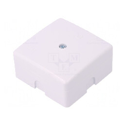 Cutie de Conexiuni Polistiren 60x60x30mm | Electronic-mag.ro | Componente Electronice