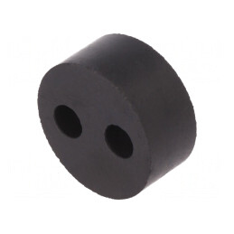Insert Presetupă 5mm M25 IP54 Cauciuc NBR 2 Orificii | Electronic-mag.ro | Componente Electronice
