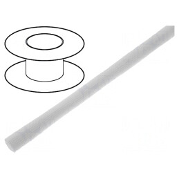 Manşon electroizolant fibră de sticlă 6mm -40÷180°C | Electronic-mag.ro | Componente Electronice