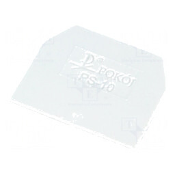 Placă extremitate gri poliamidă 1mm -25÷100°C | Electronic-mag.ro | Componente Electronice