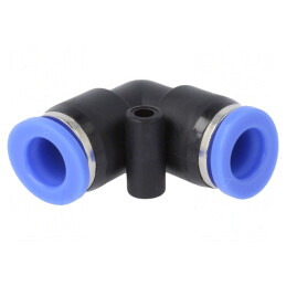 Racord Push-In Unghi Alamă Nichelată 0,95-15 bar | Electronic-mag.ro | Componente Electronice