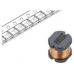 Inductor SMD 68mH 18mA 242Ω 6.5x8.5mm Vertical | Electronic-mag.ro | Componente Electronice