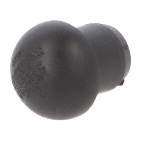 Capac de protecție neagră PG11 elastomer HSK-V-Ex | Electronic-mag.ro | Componente Electronice