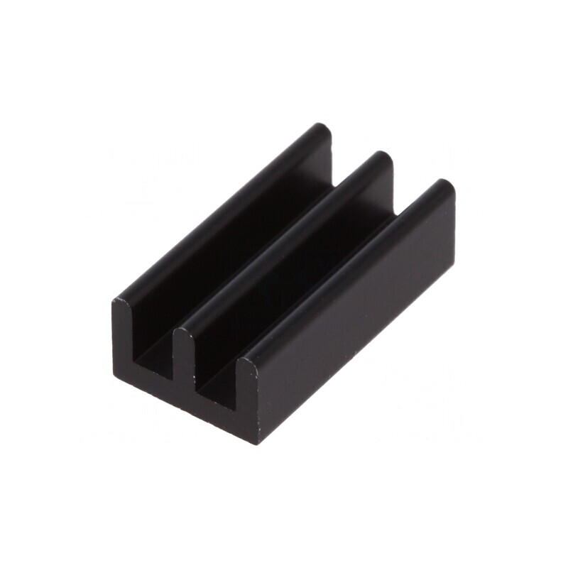 Radiator Extrudat Negru Aluminiu 19x10x6mm 36K/W | Electronic-mag.ro | Componente Electronice Radiator Extrudat Negru Aluminiu 19x10x6mm 36K/W | Electronic-mag.ro | Componente Electronice