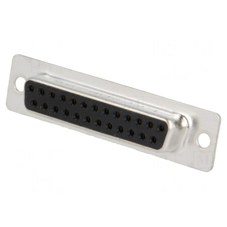 D-Sub 25-Pin Mufă Mamă pentru Lipire | Electronic-mag.ro | Componente Electronice