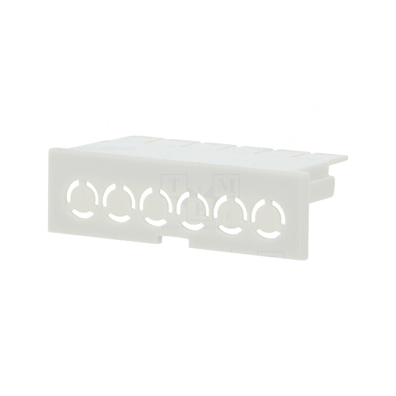 Capac Borne Gri pentru Carcase HM-1597DIN2 și HM-1597DIN4 | Electronic-mag.ro | Componente Electronice Capac Borne Gri pentru Carcase HM-1597DIN2 și HM-1597DIN4 | Electronic-mag.ro | Componente Electronice