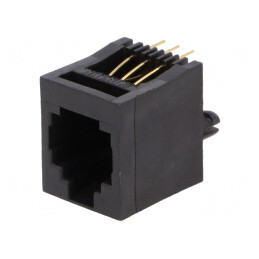 Soclu RJ12 6P6C THT Drept | Electronic-mag.ro | Componente Electronice