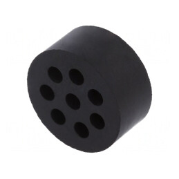 Insert Presetupă 4mm M32 IP54 Cauciuc NBR 8 Orificii | Electronic-mag.ro | Componente Electronice