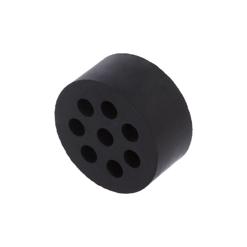 Insert Presetupă 4mm M32 IP54 Cauciuc NBR 8 Orificii | Electronic-mag.ro | Componente Electronice