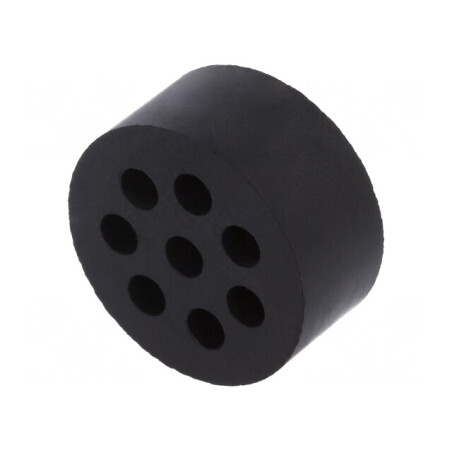 Insert Presetupă 4mm M32 IP54 Cauciuc NBR 8 Orificii | Electronic-mag.ro | Componente Electronice