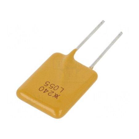 Siguranță PTC Polimerică 550mA 5mm Polyswitch | Electronic-mag.ro | Componente Electronice